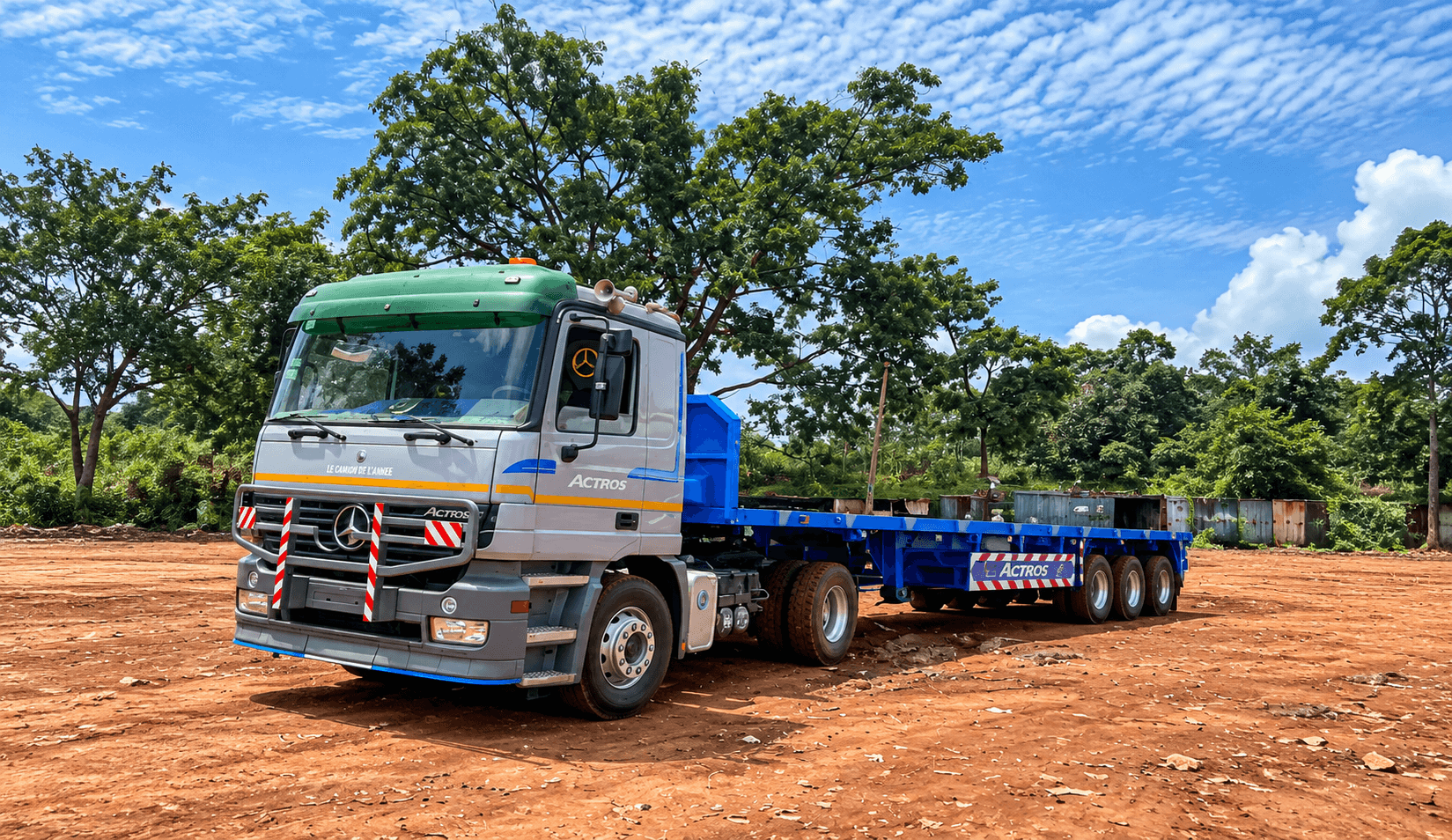 Softline road freight truck